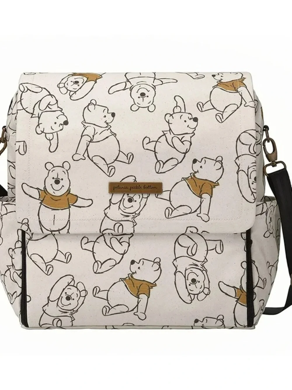 Winnie the Pooh Canvas diaper Crossbody/ BackBag